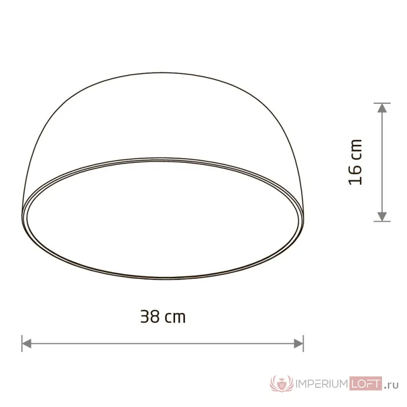 Потолочный cветильник Nowodvorski Satellite S White 8013 от ImperiumLoft