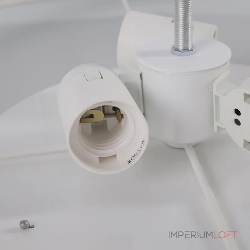 Наземный низкий светильник Mantra Ruka 6772 Цвет арматуры серый Цвет плафонов белый от ImperiumLoft