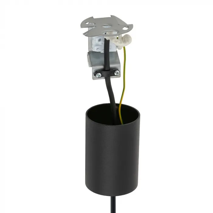 Подвесной светильник Nowodvorski Cylinder L Transparent/Black 7864 от ImperiumLoft