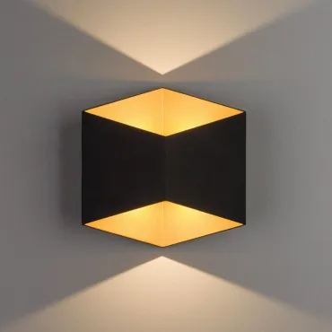Настенный светильник Nowodvorski Impulse Led Black/Gold 8141 Настенный светильник Nowodvorski Impulse Led Black/Gold 8141