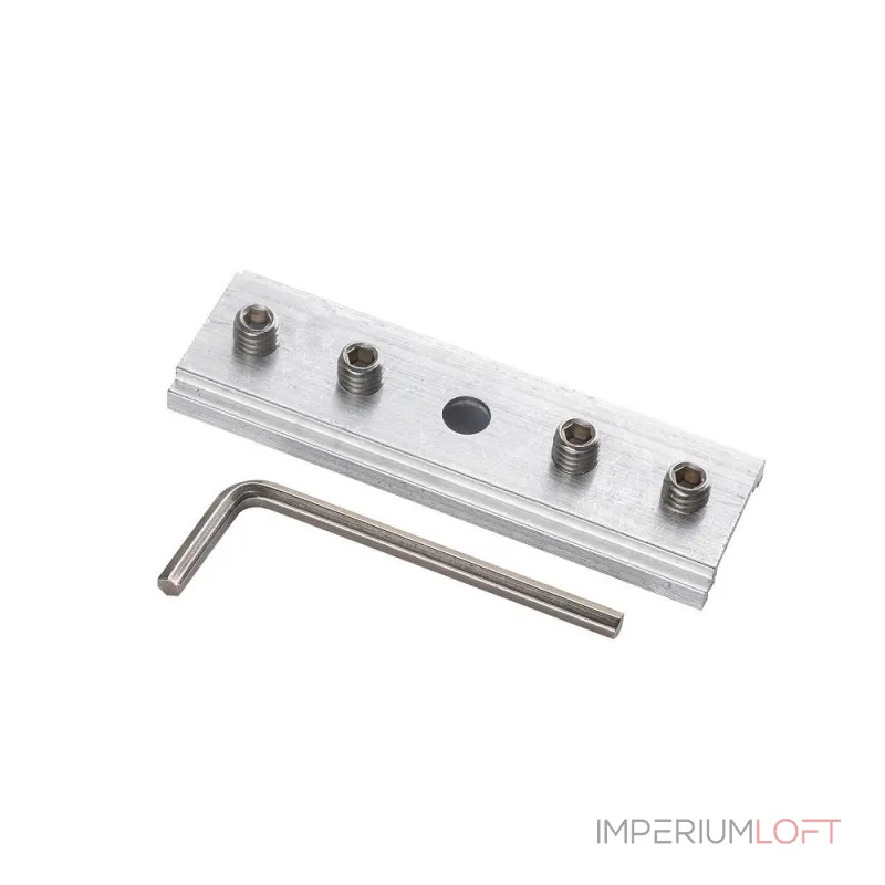 Крепление для магнитных треков Nowodvorski Connector Silver 10171