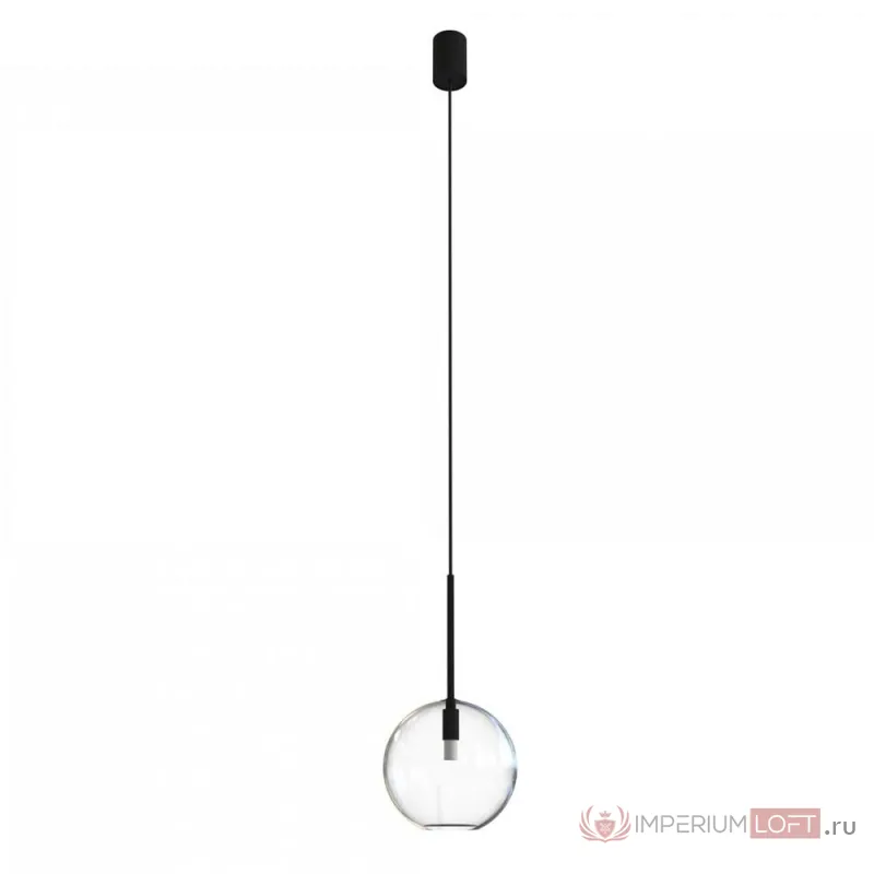 Подвесной светильник Nowodvorski Sphere S Transparent/Black 7847 от ImperiumLoft