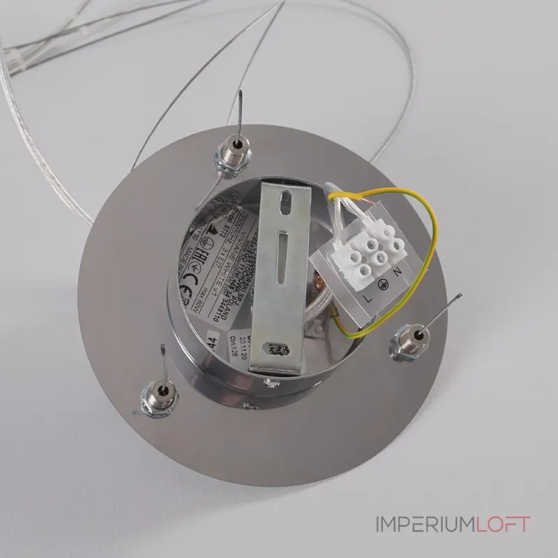 Наземный низкий светильник Mantra Ruka 6772 Цвет арматуры серый Цвет плафонов белый от ImperiumLoft