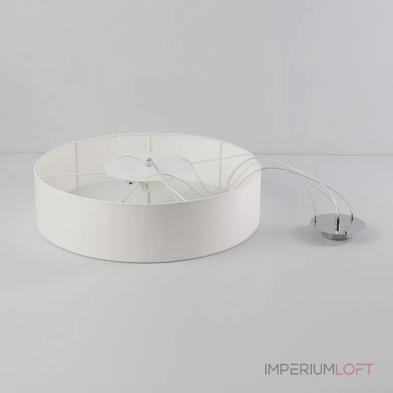 Наземный низкий светильник Mantra Ruka 6772 Цвет арматуры серый Цвет плафонов белый от ImperiumLoft