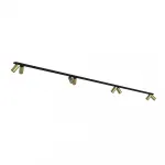 Накладной светильник спот Nowodvorski Mono 2x200 Black/Brass 7756 от ImperiumLoft