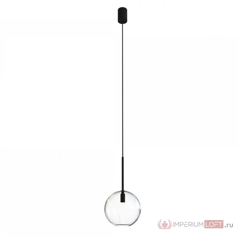 Подвесной светильник Nowodvorski Sphere S Transparent/Black 7847 от ImperiumLoft