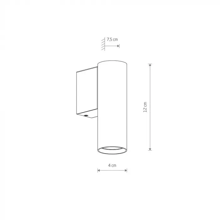 Настенный светильник Nowodvorski Fourty Wall S Brass/Black 10748 от ImperiumLoft