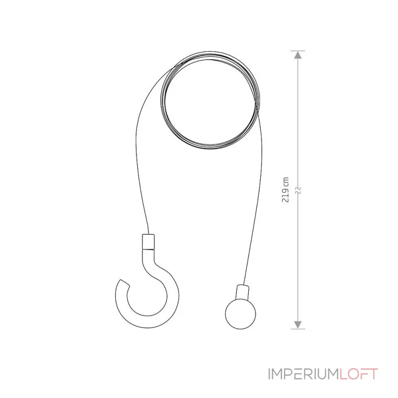 Подвесной комплект Nowodvorski Hanging Set For Picnic Graphite 8106