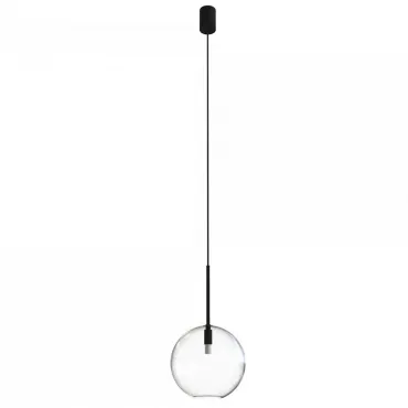 Подвесной светильник Nowodvorski Sphere M Transparent/Black 7848