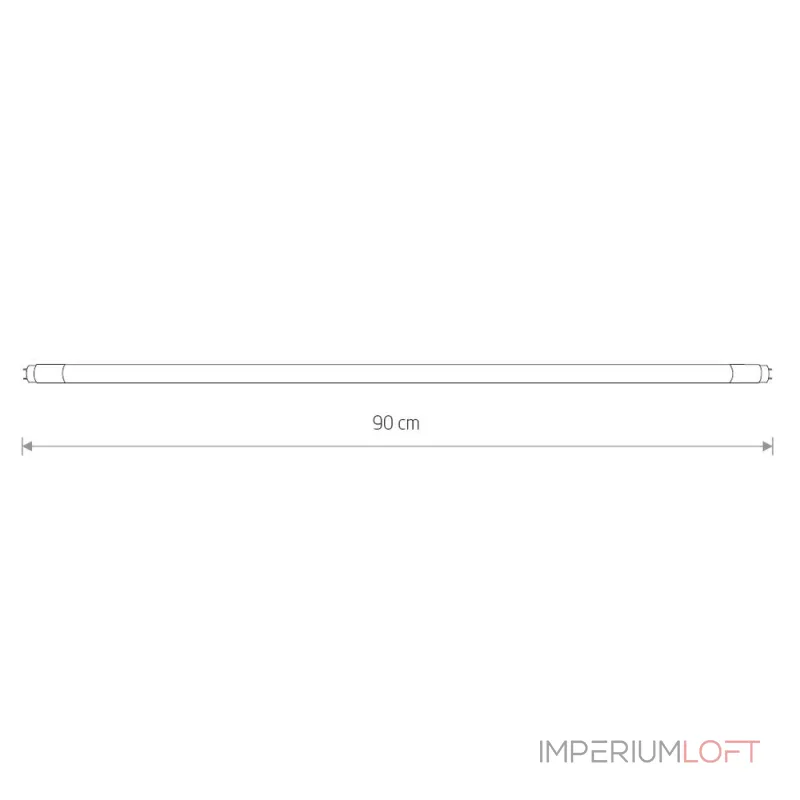 Лампа светодиодная Nowodvorski Tube Led Transparent 7501 Лампа светодиодная Nowodvorski Tube Led Transparent 7501