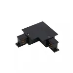 Коннектор для трехфазной трековой системы L-образный левый Nowodvorski Ctls Power Black 8683 от ImperiumLoft
