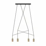 Подвесной светильник Nowodvorski Imbria Brass/Black 7957