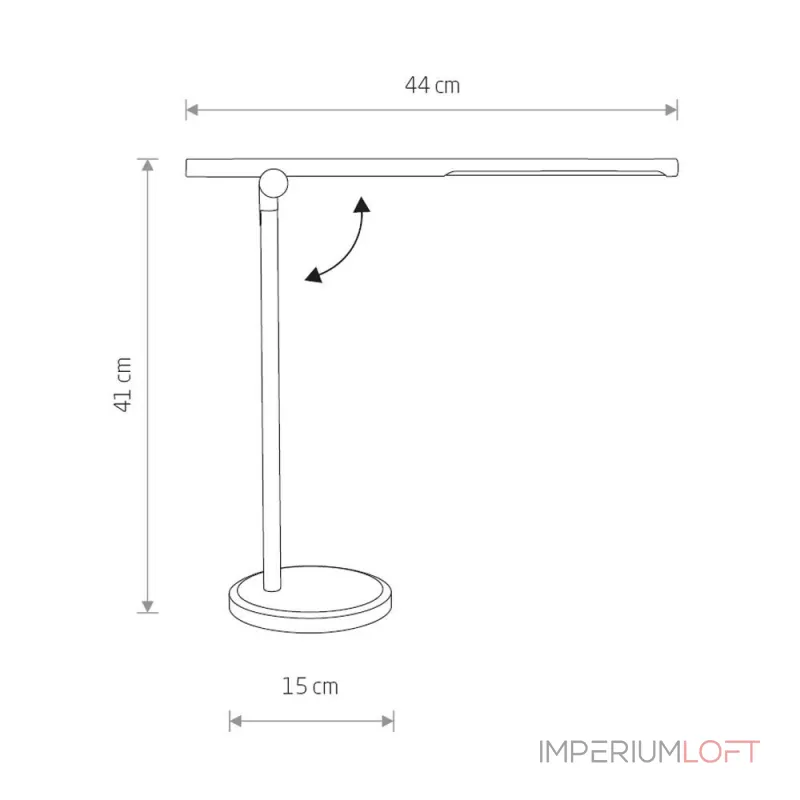 Настольная лампа Nowodvorski Smart Led Black 8358