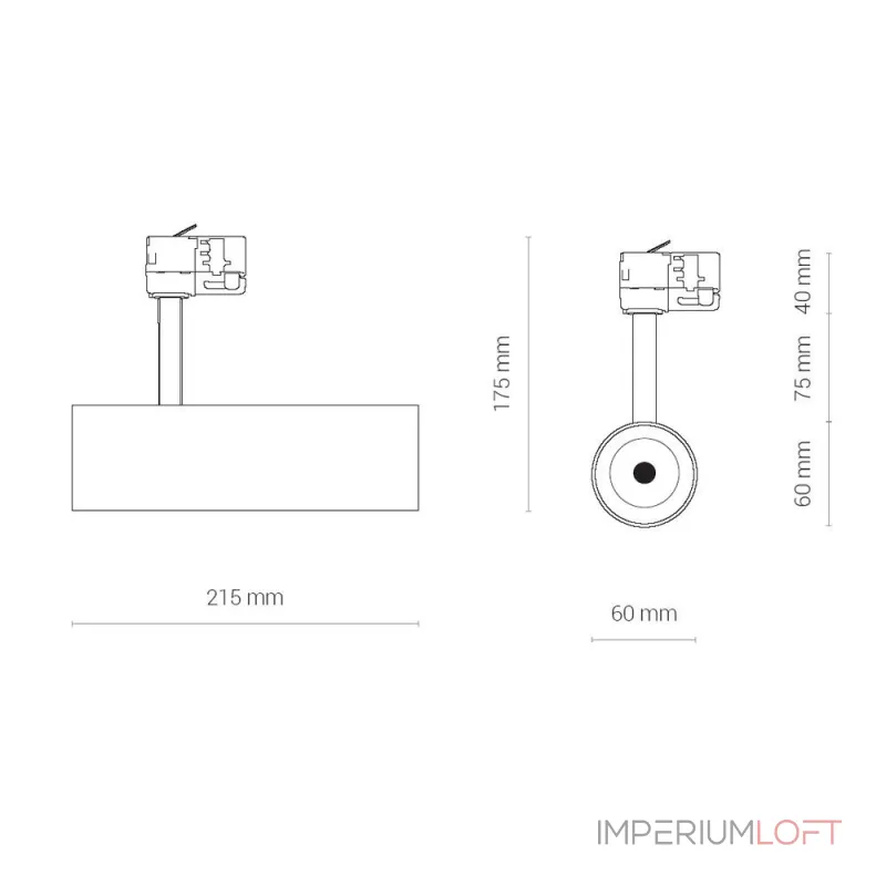 Трековый трехфазный светильник Nowodvorski Milo Led White 8766 от ImperiumLoft Трековый трехфазный светильник Nowodvorski Milo Led White 8766 от ImperiumLoft