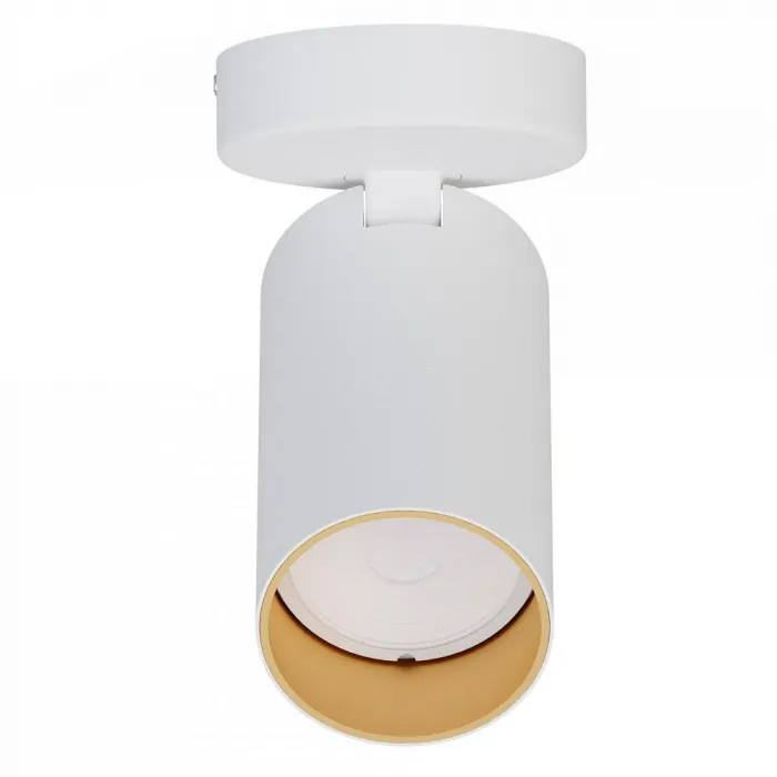 Накладной светильник спот Nowodvorski Mono White/Gold 7771 от ImperiumLoft