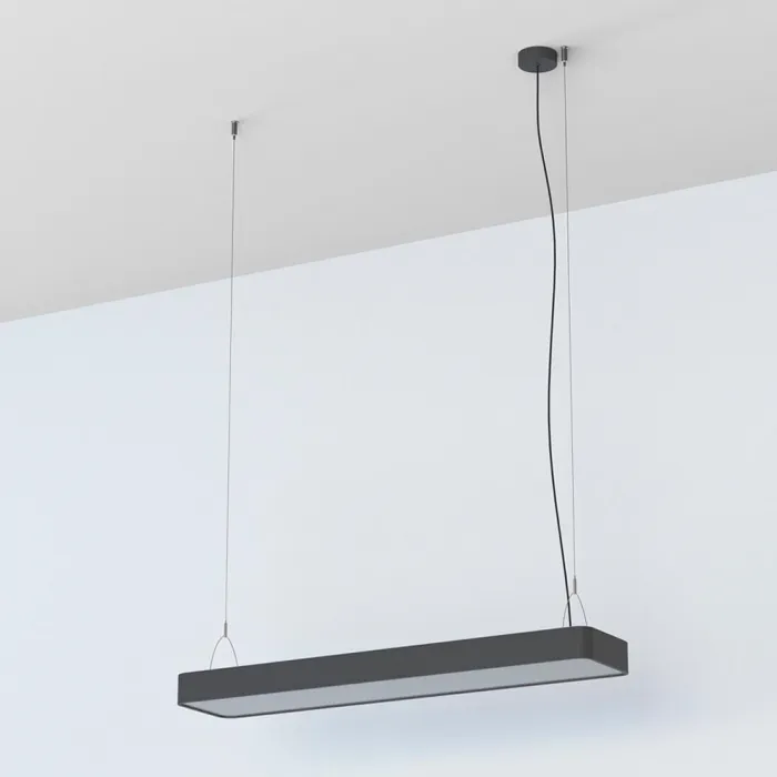 Подвесной светильник Nowodvorski Soft Led 90x20 Graphite 7532 от ImperiumLoft