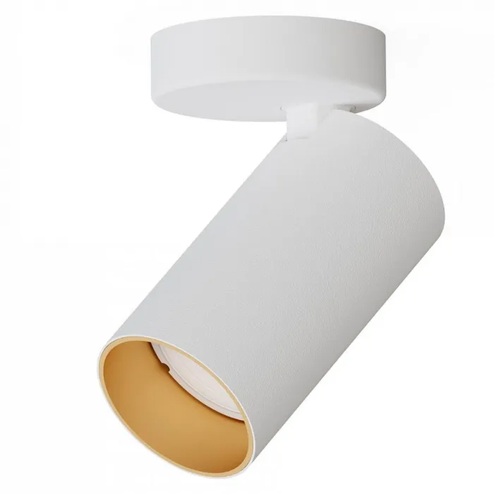 Накладной светильник спот Nowodvorski Mono White/Gold 7771 от ImperiumLoft