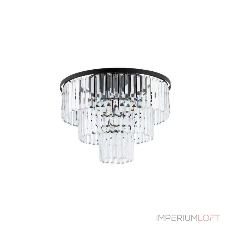 Потолочная люстра Nowodvorski Cristal M Black 7627