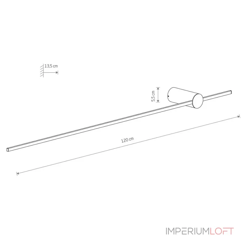 Настенный светильник Nowodvorski Saber Led Silk Olive L 11590