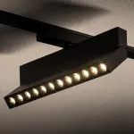 Трековый магнитный светильник Nowodvorski Focus Out Led Black 11313