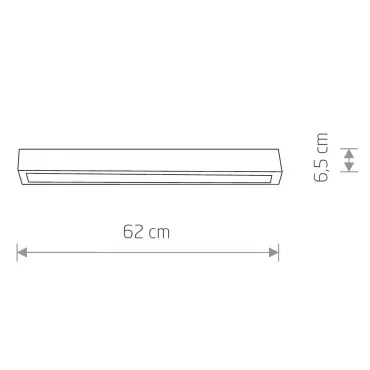Потолочный cветильник Nowodvorski Straight Ceiling Led S Black 7597 от ImperiumLoft