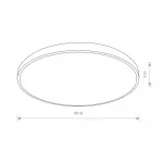 Потолочный cветильник Nowodvorski Agnes Round Led Pro White 10979 от ImperiumLoft