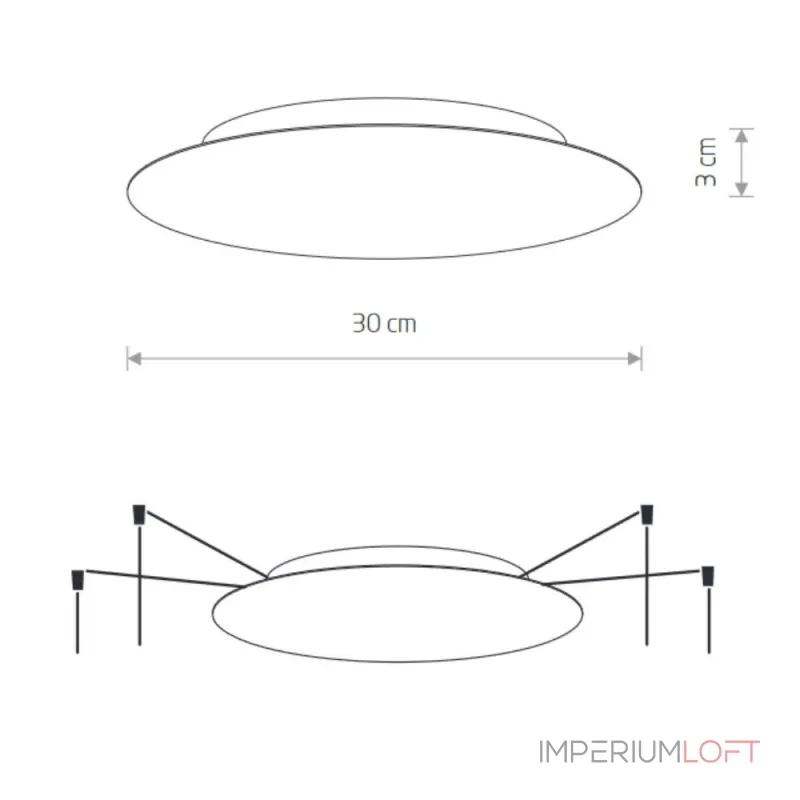 Основание для светильника Nowodvorski Canopy A Gold/White 10336 от ImperiumLoft Основание для светильника Nowodvorski Canopy A Gold/White 10336 от ImperiumLoft