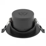 Встраиваемый светильник Nowodvorski Egina Led Black 10548 от ImperiumLoft