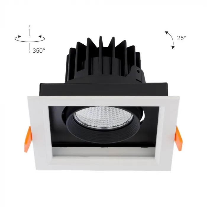 Встраиваемый светильник Nowodvorski Dia Led Black/White 8721 от ImperiumLoft