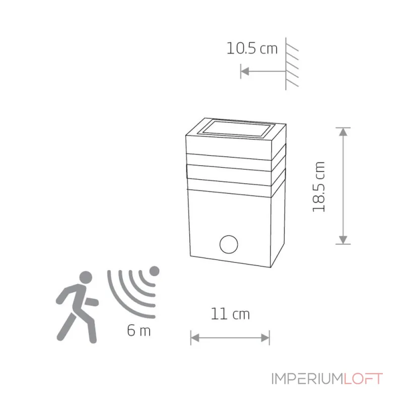 Накладной светильник Mantra Baker 7017 Цвет арматуры серый Цвет плафонов серый от ImperiumLoft Накладной светильник Mantra Baker 7017 Цвет арматуры серый Цвет плафонов серый от ImperiumLoft