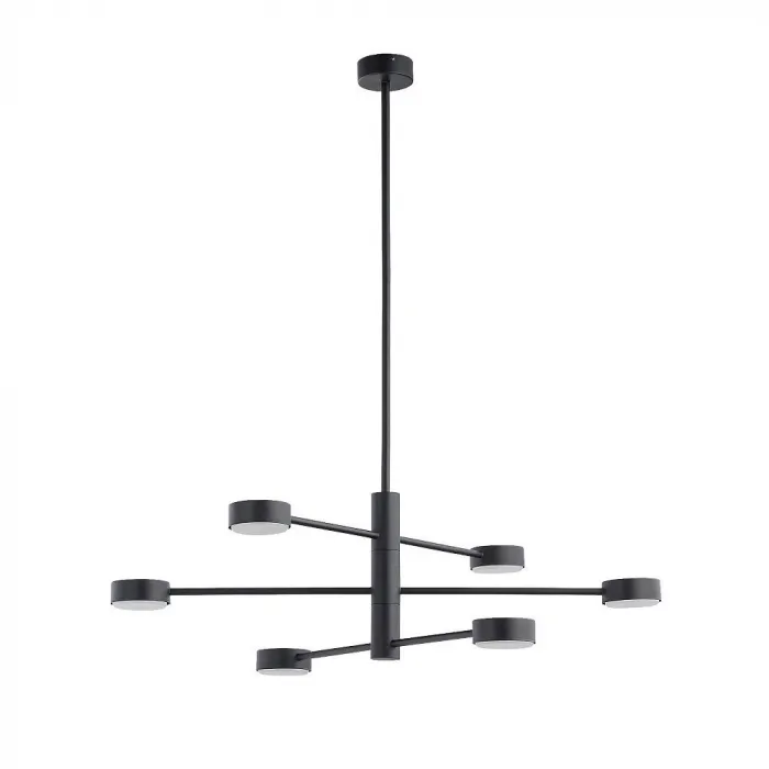 Подвесная люстра Nowodvorski Orbit Black 7946 от ImperiumLoft