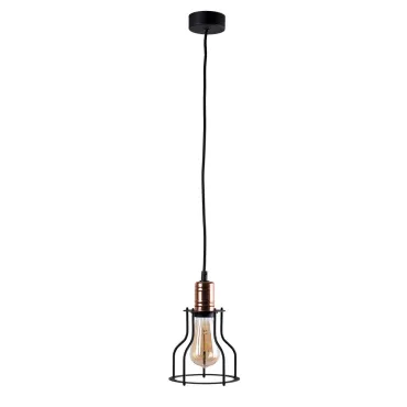 Подвесной светильник Nowodvorski Workshop B Black/Copper 6336 Подвесной светильник Nowodvorski Workshop B Black/Copper 6336