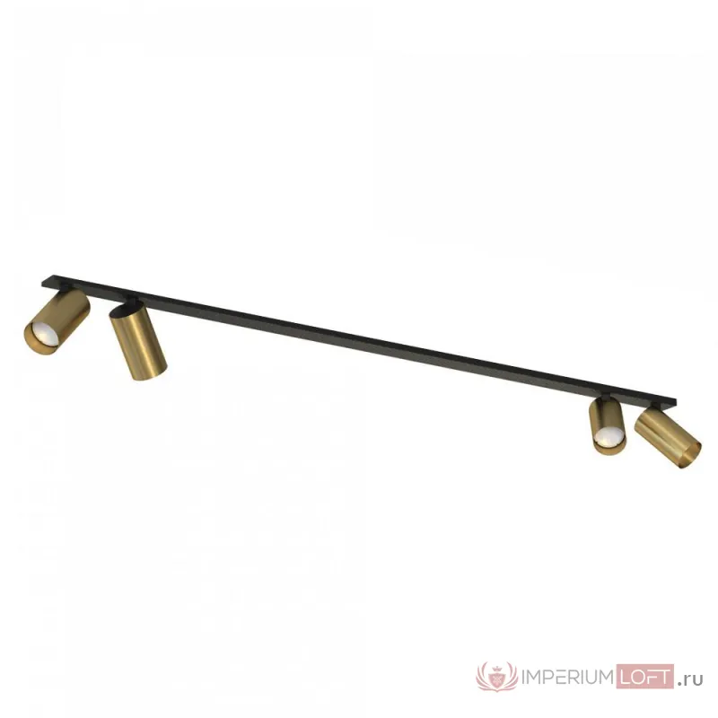 Спот Nowodvorski Mono Surface Black/Brass 7747 от ImperiumLoft
