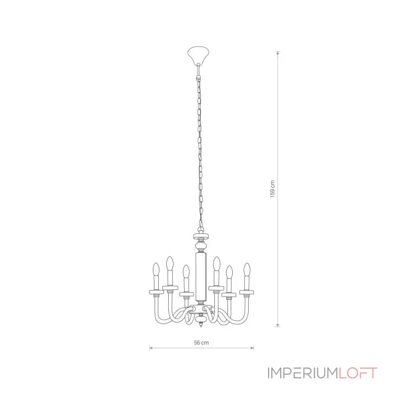 Подвесная люстра Nowodvorski Hampton White/Chrome 8154 Подвесная люстра Nowodvorski Hampton White/Chrome 8154
