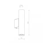 Настенный светильник Nowodvorski Fourty Wall M Black 10753 от ImperiumLoft Настенный светильник Nowodvorski Fourty Wall M Black 10753 от ImperiumLoft