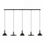 Подвесной светильник Nowodvorski Hermanos Black/Brass 8032 от ImperiumLoft