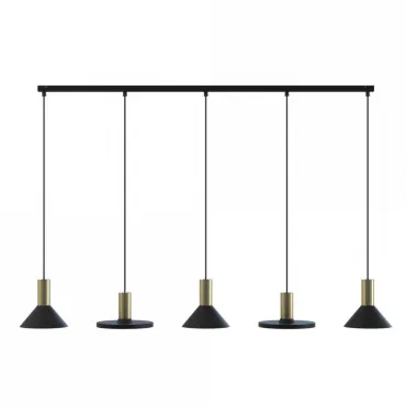 Подвесной светильник Nowodvorski Hermanos Black/Brass 8032 от ImperiumLoft