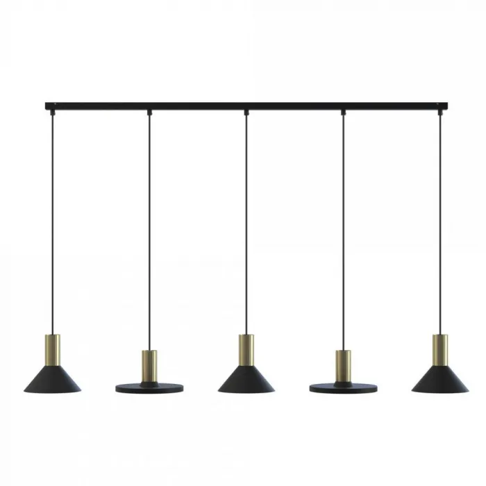 Подвесной светильник Nowodvorski Hermanos Black/Brass 8032 от ImperiumLoft