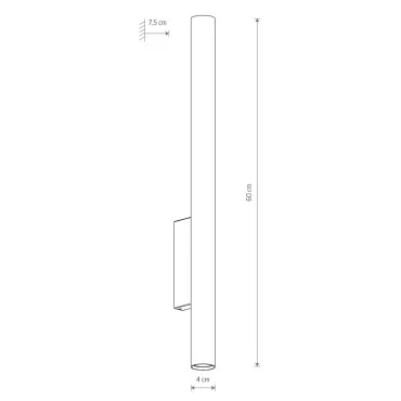 Настенный светильник Nowodvorski Fourty Wall XL Black 10759 от ImperiumLoft