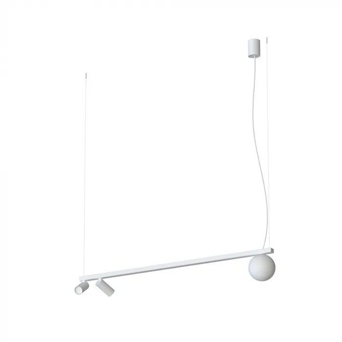 Подвесной светильник спот Nowodvorski Fourty Surface III White 11445 от ImperiumLoft