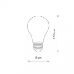 Лампа светодиодная Nowodvorski Bulb Transparent 10588 от ImperiumLoft