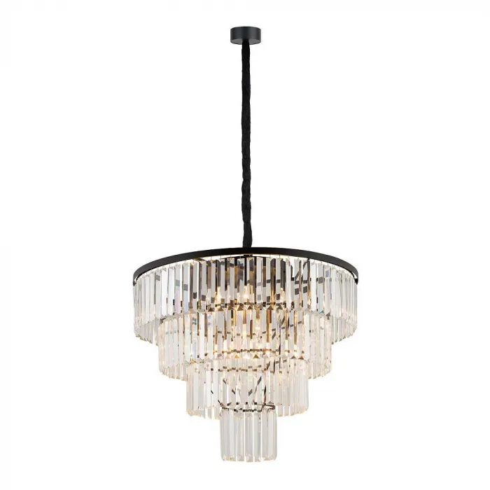 Люстра подвесная Nowodvorski Cristal L Black 7614 от ImperiumLoft