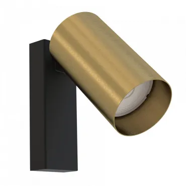 Накладной светильник спот Nowodvorski Mono Black/Brass 7780 Накладной светильник спот Nowodvorski Mono Black/Brass 7780
