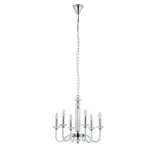 Люстра подвесная Nowodvorski Hampton White/Chrome 8154 от ImperiumLoft