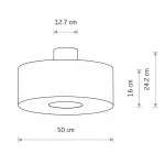 Потолочный светильник Nowodvorski Santana M Cream 11651
