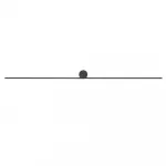 Настенный светильник Nowodvorski Spin Led L Black 10622