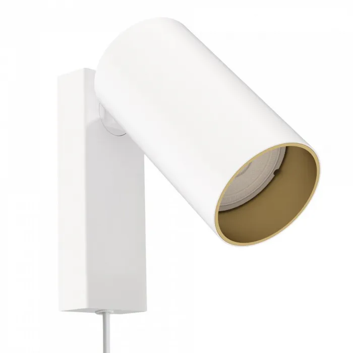 Накладной светильник спот Nowodvorski Mono White/Gold 7773 от ImperiumLoft