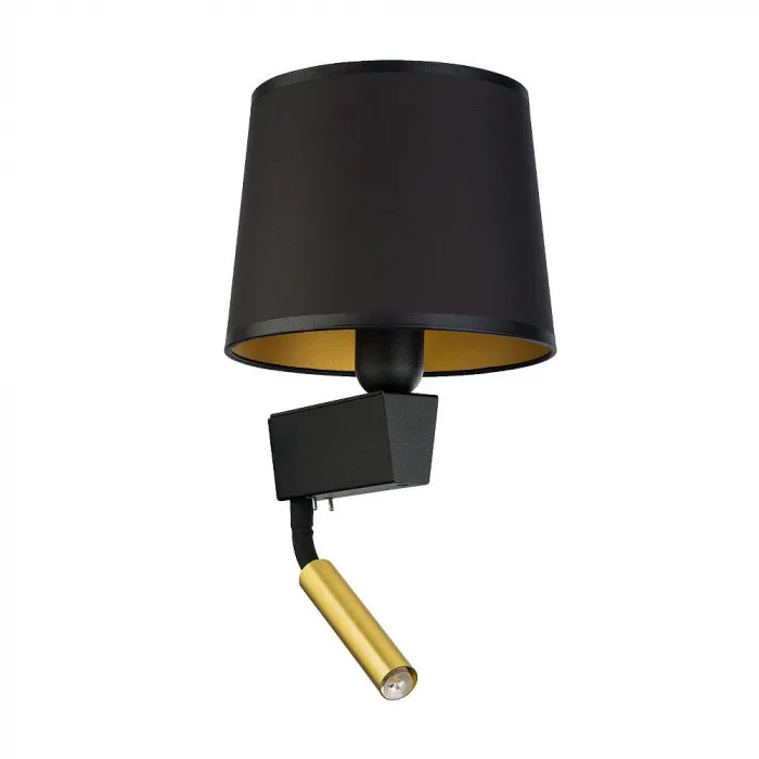 Настенный светильник Nowodvorski Chillin Black/Gold 8213 от ImperiumLoft