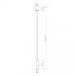 Подвесной светильник Nowodvorski Fourty M Gray 10902 от ImperiumLoft