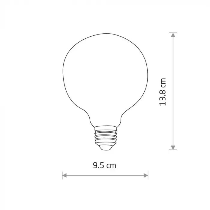 Лампа светодиодная Nowodvorski Vintage Led Transparent 10593 от ImperiumLoft